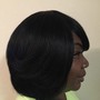 Women Relaxers Retouch  W/Trim/Style