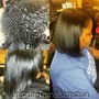 Blow out/Cut/Style on Natural Hair