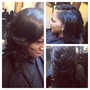 Sew in with closure