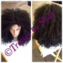 Natural Hair Flat Iron/Silk Press