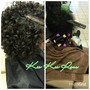 Soft curl perm