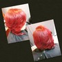 SINGLE PROCESS permenant hair coloring on commercial hair/ bundle