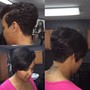 Shampoo/Short Pixie cut/Style