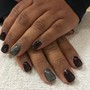 CND shellac with manicure