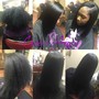 Microlink/i-Tip Extensions on Natural Hair