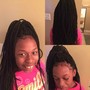 Large Box Braids (past waist)