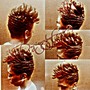 Senegalese Twist/ Interlocking crochet with hair included