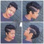 Invisible ponytail RELAXED hair