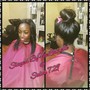 sew-ins edges out w/natural part