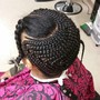 Frontal sew-in weave