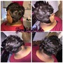 Shampoo Style ( short natural hair)