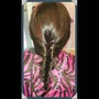 Dutch braids w-shampoo