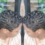 Virgin Texturizer / Relaxer & Cut