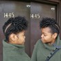 Virgin Texturizer / Relaxer & Cut