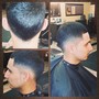 Men's Cut w Razor shave