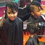 Large Knotless Braids