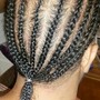 Braids (Straight back cornrows)