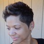 Semi Permanent Color, Relaxer Touch Up, Women's Cut