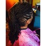 FLAT TWISTS UPDO