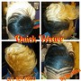 Quick Weave (Crown Top of Head) Installment