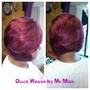 Quick Weave (Crown Top of Head) Installment