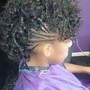 Set Natural Curls/Wet Mold/Dry Wrap Style