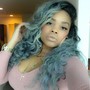 Glueless closure wig (handmade)