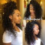 Glueless closure wig (handmade)