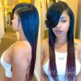 Frontal touch up #1 (straight hair)