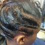 Ponytail or Bun (Weave/No Weave) Styles