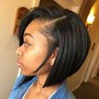 Glueless closure wig (handmade)