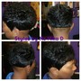 Silk Press and Trim Style (Natural Hair)