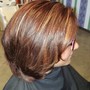 Hair Glaze Treatment, Women's Cut