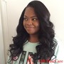 Virgin Hair Color on natural hair