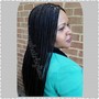 Feed-In w/Crochet Braids