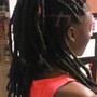 Hair Color and Style on Dreads