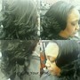 Sew in touch up /thread tighten