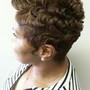 Comb Coils(short hair)