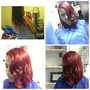 Hair Color past shldr length add on