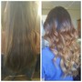 Single process tint with Haircut