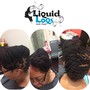 Dreads Updo/ Dreads plaits or double twist