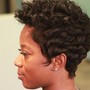 Mini Relaxer + Deep Conditioning