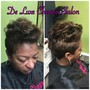 Updo/ Ponytail (Unrelaxed Natural Hair)