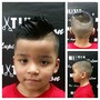 Boy's haircut