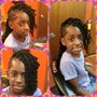 Kids crochet braids