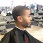 Edge up + facial trim