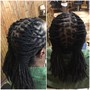 2 feed in braids