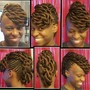 Take out cornrows with natural hair