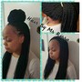 Adult small box braids