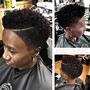 Ladies neck fade/ just the back